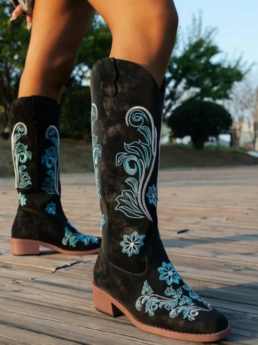 Women'S Mid-Calf Boots for Autumn And Winter, Women Shoes